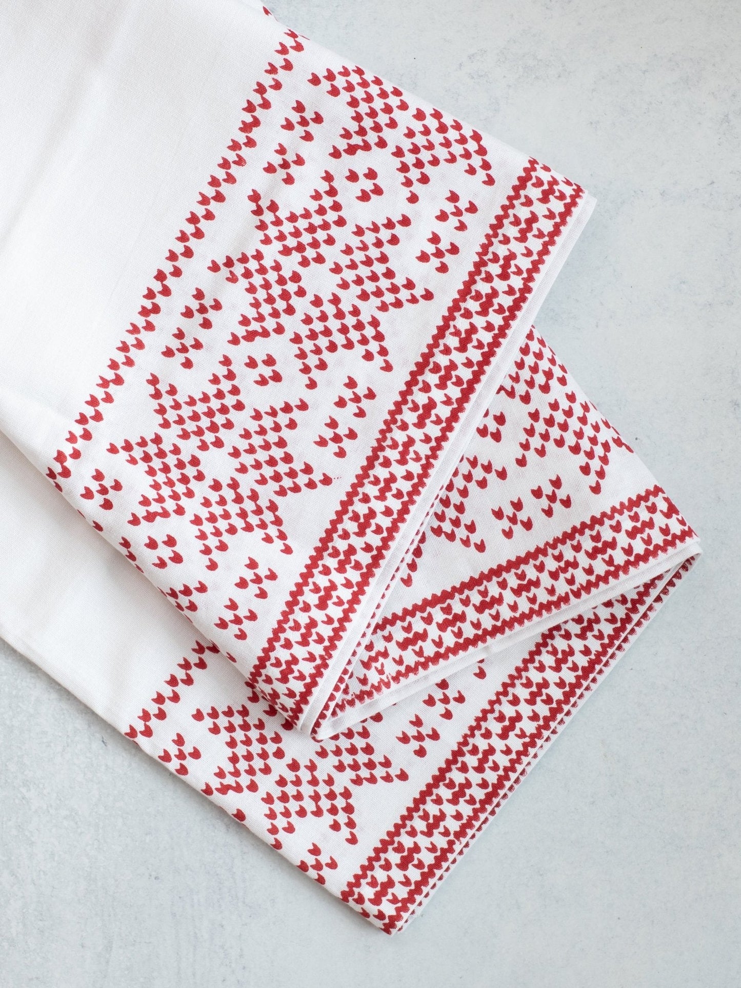 Table Runner - Sweater, Red